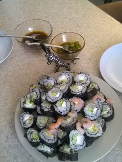 Una foto de Sushi makis california