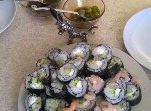 Una foto de Sushi makis california