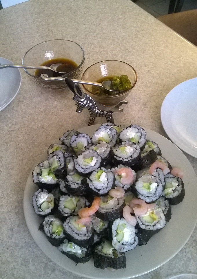 Una foto de Sushi makis california