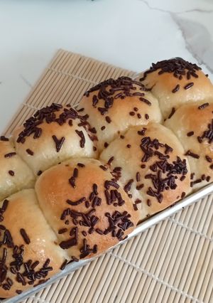 Foto resep 111. Roti Sobek Cokelat (Tanpa Ulen dg Minyak)