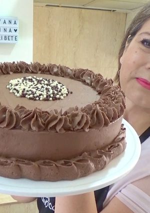 Una foto de Pastel Tres leches chocolate