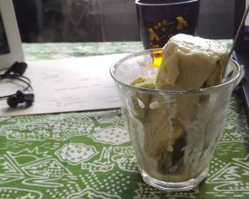 New Recipe Green tea ice cream Delicious