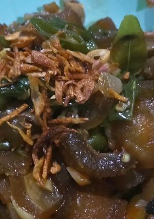 Foto resep Kulit sapi Cabe Ijo #herlinwidodo