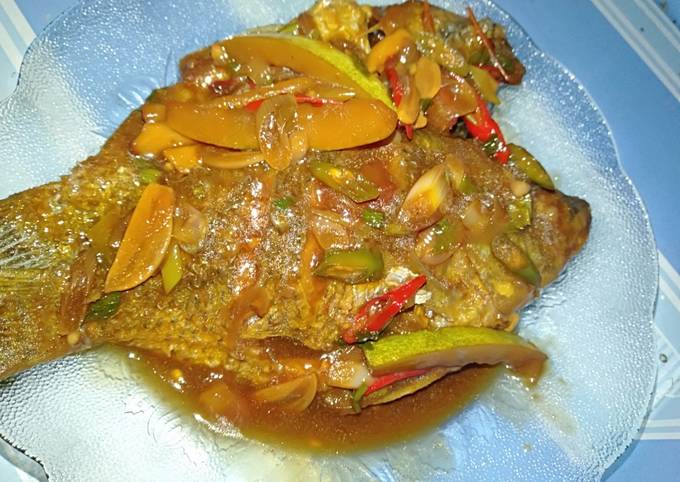 Nila Asam manis ala Mbak Denok