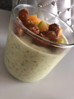 Foto resep Overnight oatmeal green