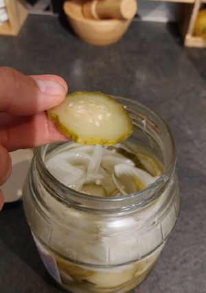 Une photo de Cornichons façon Mc Do