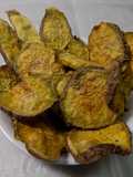Chip de batatitas caseras al microondas