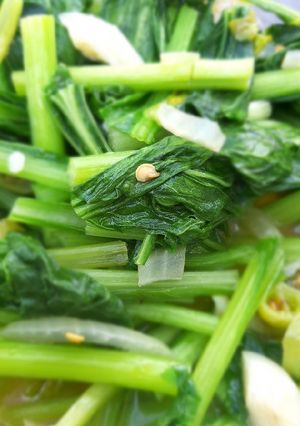 Foto resep Sawi hijau tumis