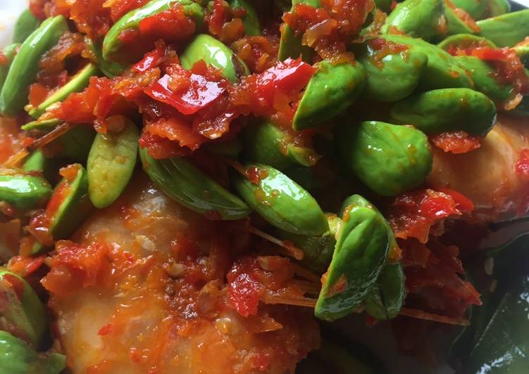 Langkah Mudah untuk Menyiapkan Udang balado pete, Lezat Sekali