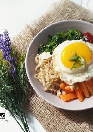 Foto resep Bibimbap homemade