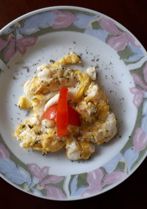 Una foto de Huevos con orégano