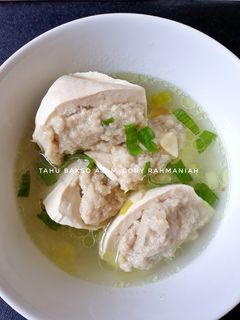 Foto resep Tahu Bakso Ayam