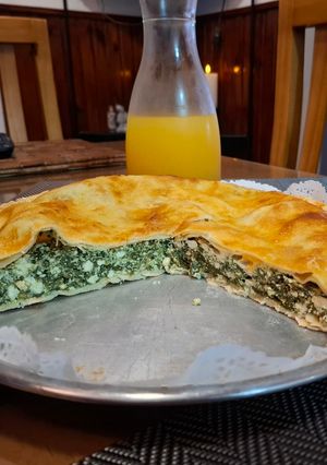 Una foto de Pascualina con Ricotta y masa en capas (Falso Hojaldre)