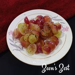 A picture of Red Globe Grapes Salad with Chia Seeds.