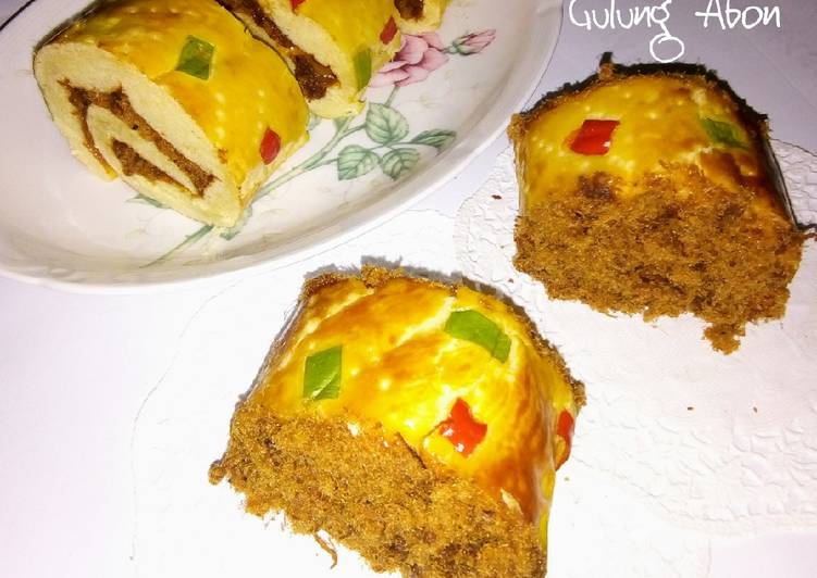 Resep Floss Roll Bun / Roti Gulung Abon 👩‍🍳💞 Oleh Anim - Cookpad