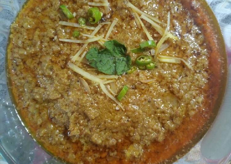 Recipe of Award-winning Waheed fry qeema ❤😍