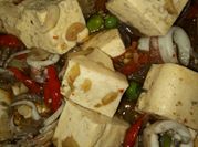 Gambar tumis lencak tahu putih