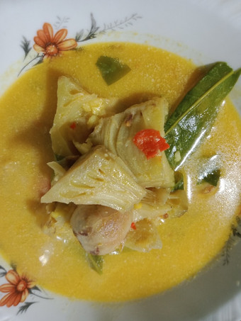 Langkah Mudah untuk Menyiapkan Sayur lodeh kluwih yang Enak