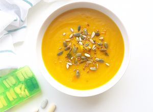Foto di Vellutata di zucca aromatizzata allo zafferano
