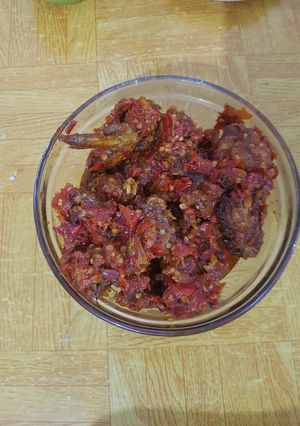 Foto resep 03. Pecah2 Balado Ayam