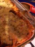 Lasagne a la boloñesa