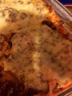 Una foto de Lasagne a la boloñesa