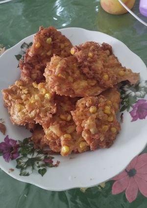 Foto resep Bakwan Jagung Wortel Tepung Beras