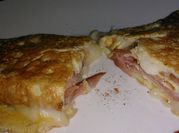A picture of breakfast omelettes eggs