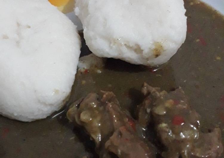 Recipe of Quick Tuwo and kuka soup Cooking Basics for Newbies