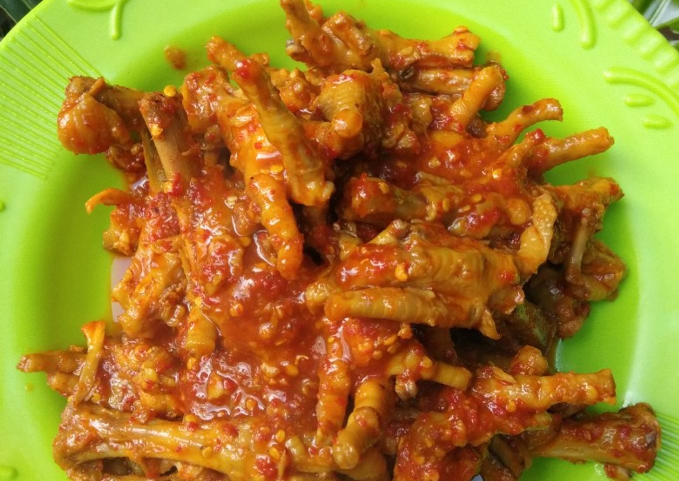 Ceker ayam pedas