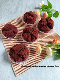 Foto resep Brownies kukus mekar gluten free
