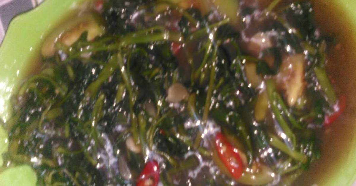  Resep  Cah kangkung kuah kental oleh restu  indra Cookpad