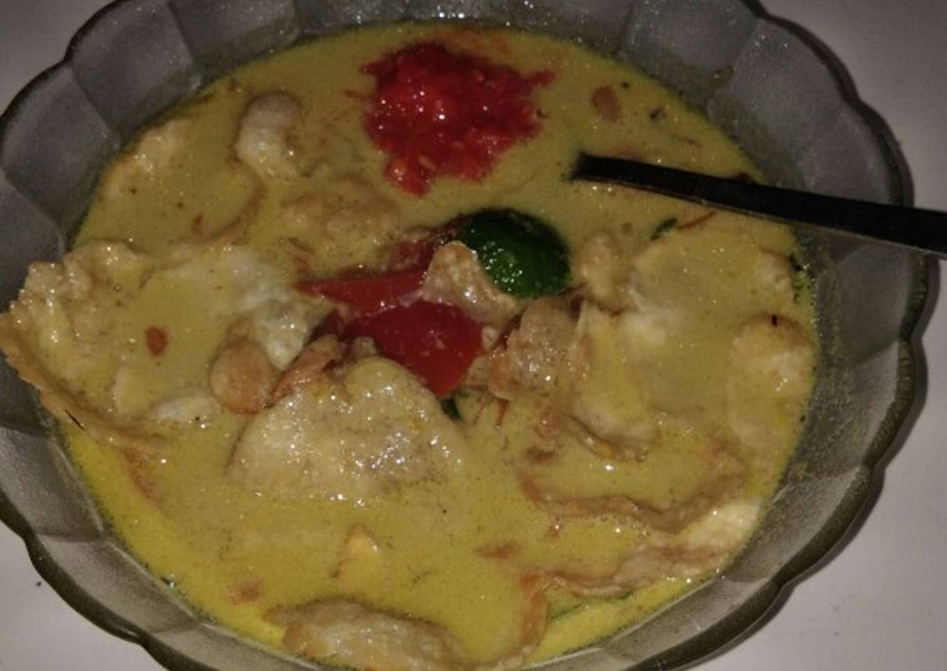 Soto ayam santan betawie