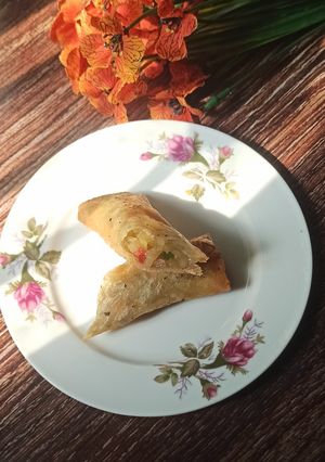 Foto resep Lumpia ubi yakon succade