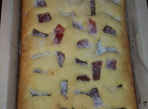 Una foto de Torta dulce con Membrillo