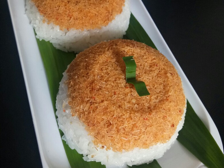 Resep Ketan serundeng pedes manis, Lezat