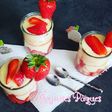 Verrines façon fraisier