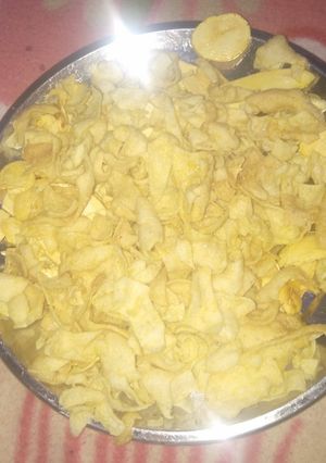 A picture of Fried papad.