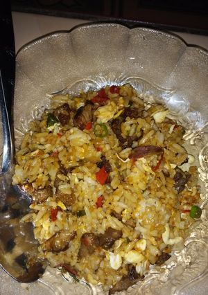 Foto resep Nasi Goreng Sate sapi #KitaBerbagi