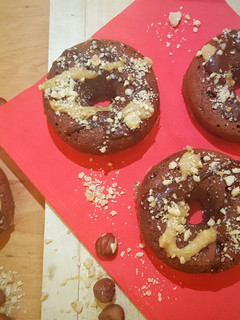 Una foto de Donuts sabor Nutella (sin huevo)