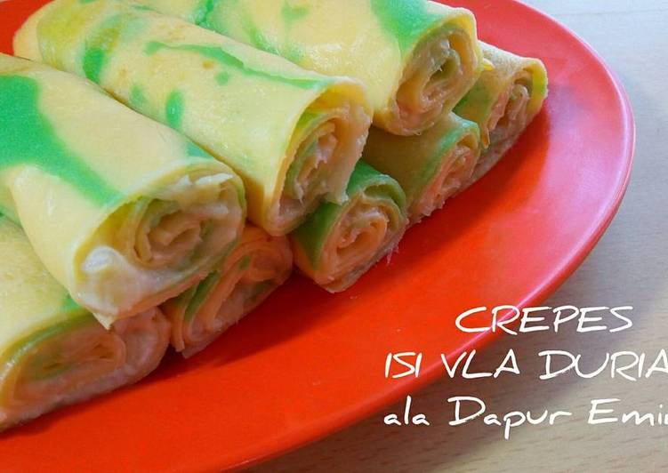 Crepes Isi Vla Durian