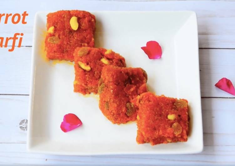 Recipe of Ultimate Carrot Burfi