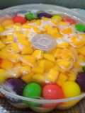 Puding strowbery mentega ceria