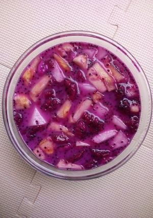 Foto resep Sop Buah Sirup Gula Pandan AV Kitchen
