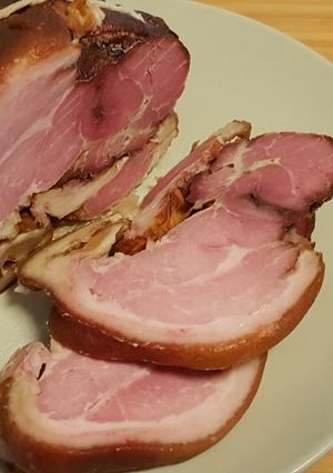 O poză a rețetei Șuncă fiartă, legată (gluten free).