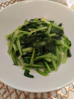 蒜味塔菇菜(低醣生酮餐)(家常菜)(簡單料理)(10分鐘一鍋到底快速料理)(方便素) 的食譜成品照片