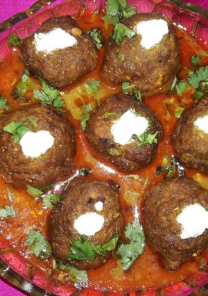 ফ্রোজেন মটরশুঁটির কোফতা কারি (frozen motorshunti kofta recipe in bengali) রেসিপির প্রধান ছবি