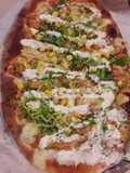 Vegetable and Chicken Shawarma Pizza