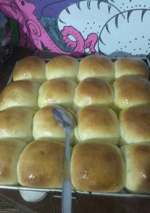 Foto resep Roti Manis Susu eggless isi cokelat