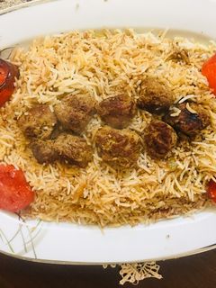 عکسی از دستور سماق پلو